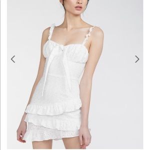 Lani the Label Calla Dress White Lace M